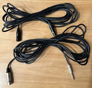 Cavi audio professionali da 2 - 25 piedi - Audio-Technica AT8311-25 XLRF a 1/4" TS & Pulse XLR - Foto 1 di 3