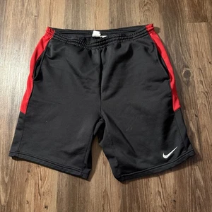 Nike Dri-FIT Shorts schwarz rot Sport Training Fitness Laufen Herren Größe L - Bild 1 von 7
