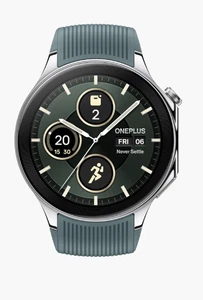 OnePlus Watch 2, Radiant Steel, Sapphire Crystal Unisex Smart Watch 5491100052 - Picture 1 of 3