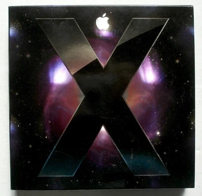 Mac OS X Leopard 10.5.1, Boxed, MB427Z/A, w/ Stickers - Image 1 of 3