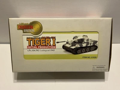Armadura de Dragón 1/35 Tigre I Producción Inicial s.Pz.Abt.502 Frente Oriental #61003 Foto 1 de 4