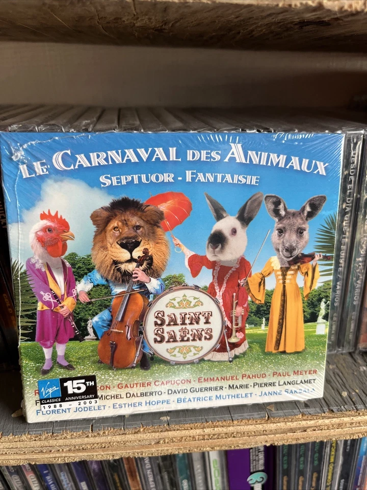 Le Carnaval Des Animaux - Septuor - Fantaisie - Saint-Saëns CD #0123EK - Image 1 of 2