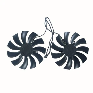 Pair Fans Cooler Fan For EVGA GTX 1080 1070 GTX 1070Ti 8GB PLD10015B12H 95mm - Afbeelding 1 van 2