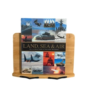 Land Sea & Air Ultimate Military Machines Book Parragon HC Tear Top Spine Jacket - Foto 1 di 6