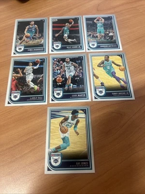 Лот из 7 командных карт Charlotte Hornets Hayward C Martin Lamelo Ball Kai Jones Oubre + - Изображение 1 из 2