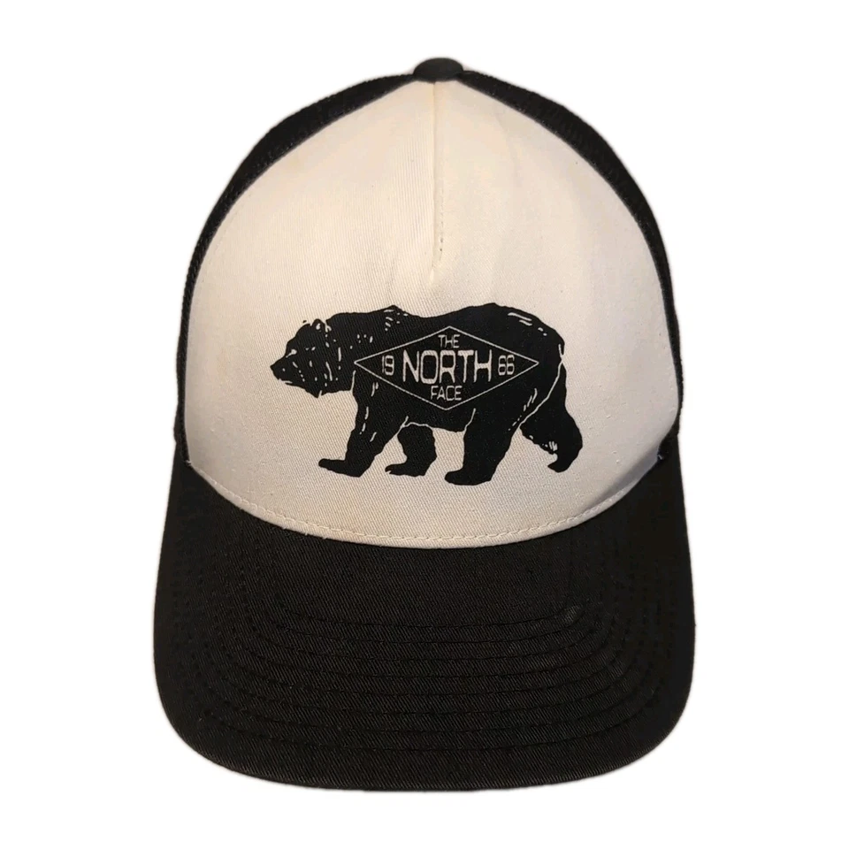 The North Face Trucker Hat Adult SnapBack Flexfit Black Bear - Image 1 of 4