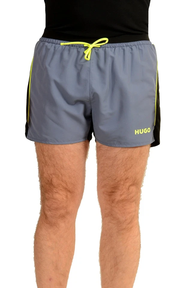 Pantalones Cortos de Natación Hugo Boss Para Hombre "BOLTA" Multicolor Estampado de Logotipo EE. UU. M IT 50 Foto 1 de 4