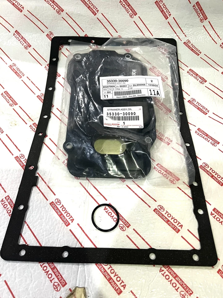 *Nuevo Kit de filtro de transmisión genuino Lexus GS350 GS450 + Junta + Junta tórica OEM NUEVO Foto 1 de 4