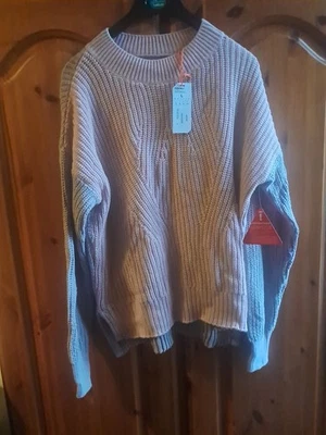 New With Tags Superdry Womens Nordic Knitwear Jump SIze Large - Image 1 of 4