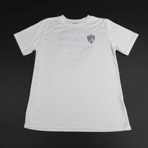 Port & Company Short Sleeve Shirt Youth White Used - Picture 1 of 9