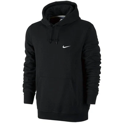 Sudadera con capucha pulóver polar Nike Sportswear Club para hombre negra tallas XL 2XL 611457-010 Foto 1 de 4
