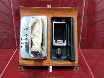 Infiniti M35 M45 2006-2010 palanca de cambios automática OEM/JDM cubierta de arranque moldura bisel de madera  Foto 1 de 4