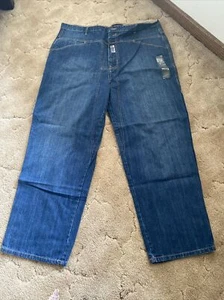 NWOT Marithe Francois Girbaud brand x jean med brush wash 44M 32 Style 8035LN - Picture 1 of 9