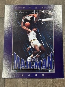 Vintage 1991 Karl “The Mailman” Malone HOF 16X20 NBA Cardboard Costacos Poster - Picture 1 of 4