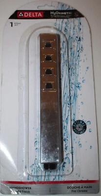 Delta  59567-PK  Handheld H2Okinetic 1.75 GPM Power Drench  Shower Head - Chrome - Image 1 of 2