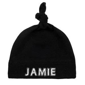 Sombrero de bebé personalizado | Sombreros de bebé con nombres | Frijoles suaves y lindos para bebé - Imagen 1 de 18