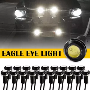LED Daytime Running DRL Backup Light Eagle Eye White Car Auto Lamp 6700K 20pcs - Picture 1 of 14