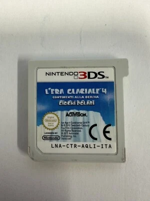 ICE AGE 4 CONTINENTS DRIFTING POLAR GAMES ICE AGE 3DS PAL ITALIAN - Image 1 of 2