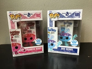 funko pop cereal ad icons Franken Berry #183 and Boo Berry #185 - Picture 1 of 6