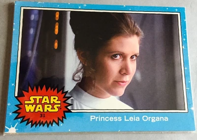 2015 Topps Star Wars SDCC эксклюзивный набор из 10 больших карт принцесса Лея 31-40 - Изображение 1 из 2