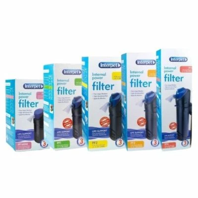 Interpet Aquarium Filter Internal Power PF2 PF3 PF4 Low Maintenance PF Fish Tank - Image 1 of 4