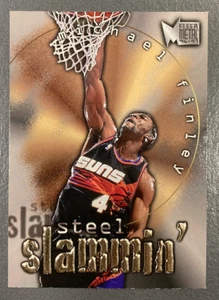 MICHAEL FINLEY 1996-97 FLEER METAL STEEL SLAMMIN' - Picture 1 of 2