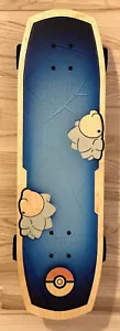 Pokémon Center X Bear Walker 25th Anniversary Snom Skateboard New in Box - Picture 1 of 12