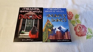 UNLIKELY SAINTS & PAST SINS by JULIA PHILLIPS    *SIGNED* - Imagen 1 de 2