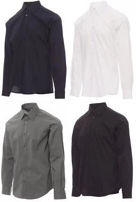 Taglie Forti Uomo Camicia Cotone Elasticizzato Classica No Maxfort Fino 6XL - Immagine 1 di 4