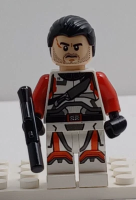 LEGO Star Wars 2012 Old Republic Minifigure Trooper Jace Malcom sw0391 + Blaster - Image 1 of 2