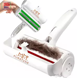 Roller Pet Hair Remover and Reusable Lint Roller - Cat and Dog Hair Remover for - Picture 1 of 12