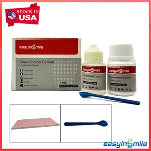Dental Glass Ionomer Cement Permanent Crown Bridge Luting Restoration Cement - Picture 1 of 9