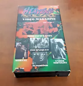 Heaven's Metal Vol 3 Video Magazine Mortification  VHS VCR Tape Used Music - Picture 1 of 4