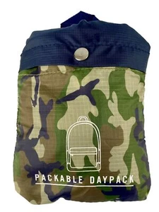 Jet Pilot Packable Handy Lightweight Travel Backpack Daypack Camo - Bild 1 von 9