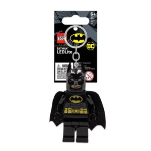 LEGO Batman Minifigure DC Superheroes Key Light - Black Suit Keyring / Keychain - Picture 1 of 9