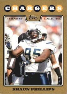2008 Topps Gold Border Football Card Pick