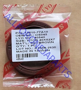 Kurbelwellendichtring OEM# 13510-19V00 | 13510-77A05 |OS045 Nissan Repl Teil - Bild 1 von 3