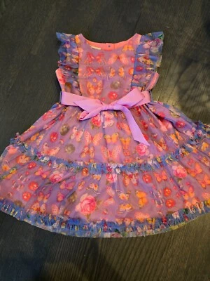 MONSOON Girls dress 2-3 year - Image 1 of 4