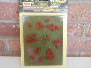 MP Scenery Products Artículo #70204 Escala HO Flor Prado Rojo 5"x 6-1/8" 1/paquete - Imagen 1 de 5