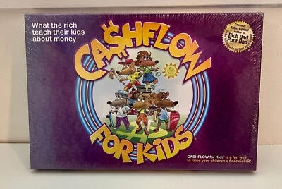 Cashflow para Niños Juego Ca$hflow Nuevo Sellado Padre Rico Papá Pobre Foto 1 de 4