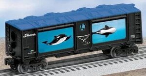 LIONEL 26853 SEA WORLD MOTORIZED OPERATING AQUARIUM CAR- NEW - 0/027 - B17 - Picture 1 of 4