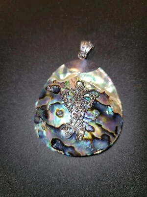 Pingente de prata esterlina Abalone Suarti - Imagem 1 de 4