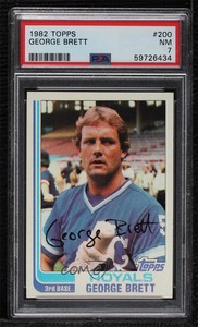 1982 Topps George Brett #200 PSA 7 HOF