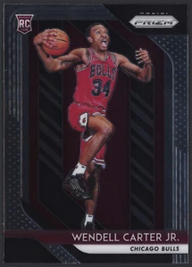 2018-19 Panini Prizm #80 Wendell Carter Jr. Bulls Rookie RC - Foto 1 di 24