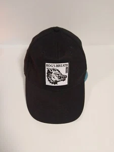Hogs Breath Cafe Black Strap back Osfm Adult Cap Hat Pre Owned - Picture 1 of 5