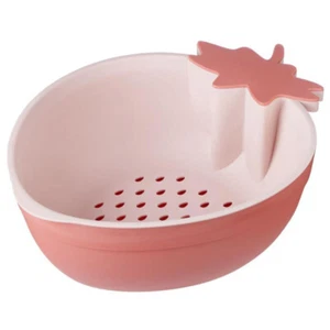 Plastic Washing Strainer Rotatable Drain Basin Vegetable Drainer Basket - Picture 1 of 12