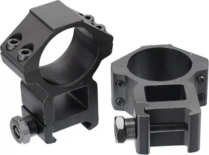 UTG Accushot 30mm High Profile Picatinny Weaver Rings RGWM-30H4 - Picture 1 of 4