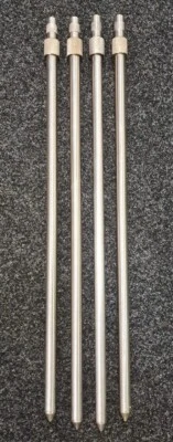 4er Set Solar Tackle Globetrotter (GT POD) - 1. Serie - LANGE! Beine, Banksticks - Bild 1 von 4