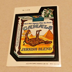 1979 Wacky Packages by Topps Chewing Gum Sticker  Card(Please pick up your card)