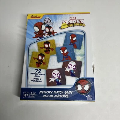 Disney Marvel Spider-Man Spidey & his Amazing Friends Memory Match Game - Image 1 of 4